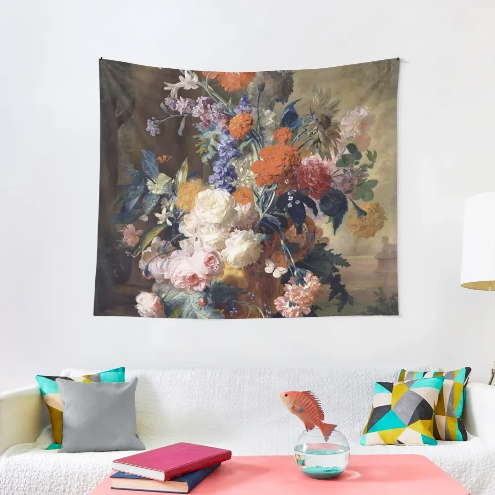 Jan van Huysum Still Life Tapestry Room Decor Korean Style Home Supplies Tapestry