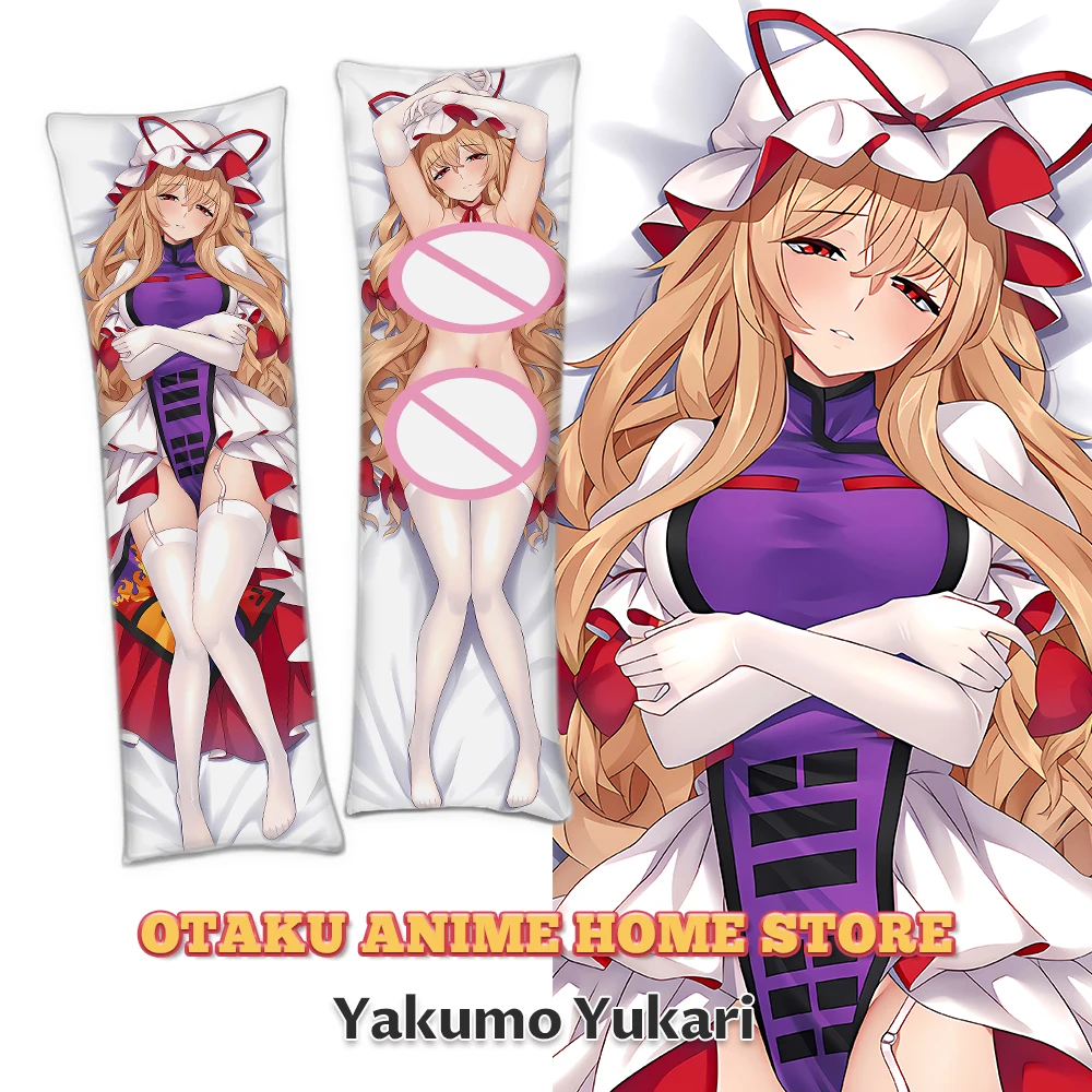 

Touhou Project Yakumo Yukari Anime Pillowcase Cartoon Double-Sided Printed Otaku Pillow Cover Headboard Pillowcases Dakimakura