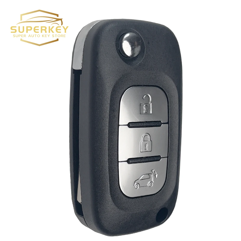 Superkey Cwtwb1g767 Twb1g767 Flip Afstandsbediening Slimme Autosleutel Pcf7961 Voor 2015 2016 2017 Mercedes Benz Smart Fortwo 453 Forfour