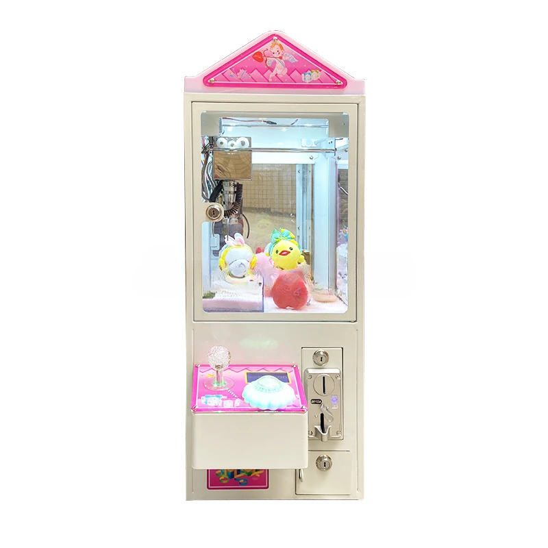 Boutique Crane Machine Grab Doll Machine Household Clip Candy Machine Clip Crane  Small Coin Mini Commercial