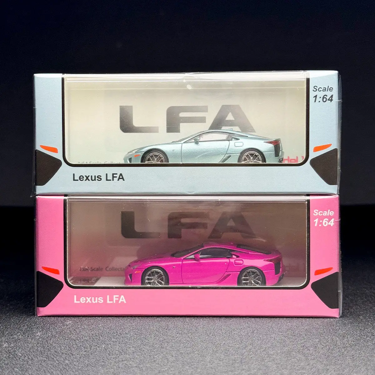 In stock1: 64 new LFA model with removable front cover, made of alloy,static car model,limited edition,exquisite decorative item