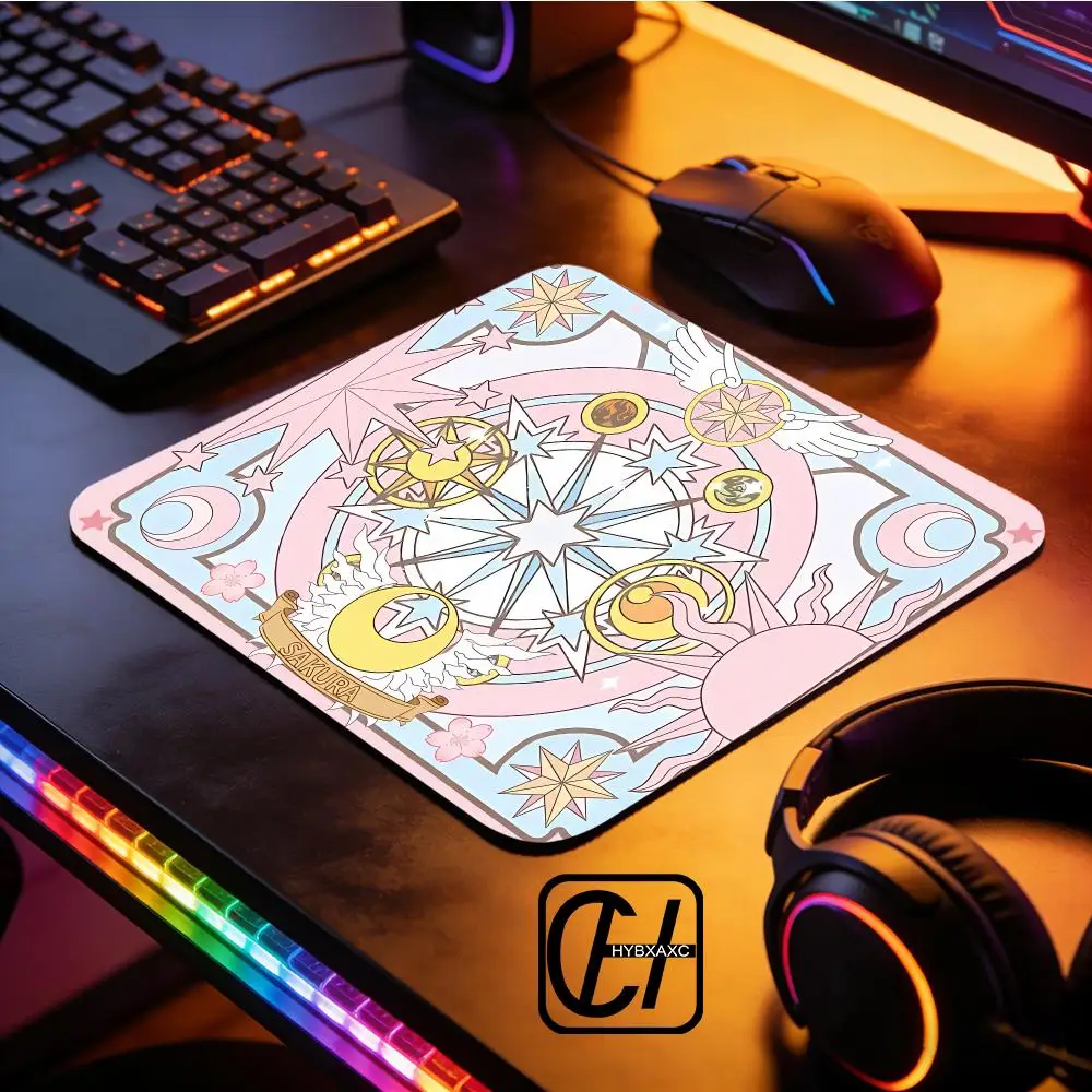 Anime S-Sailor M-Moon Mouse Pad For Small Size Gaming Gamer Company Keyboard Mouse Mat Carpet Computer Desk Mat HYBXAXC