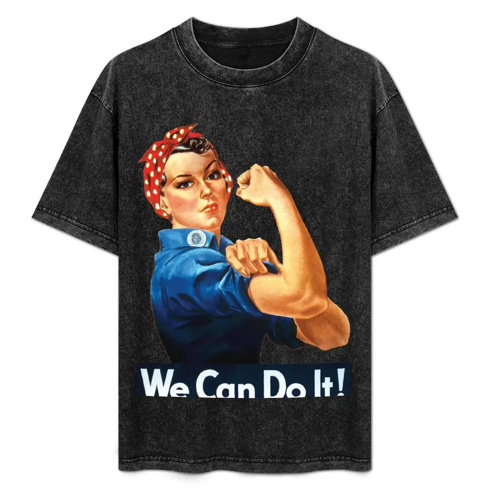 

WE CAN DO IT Pop Art T-Shirt funny costumes anime figures new edition mens designer t shirt
