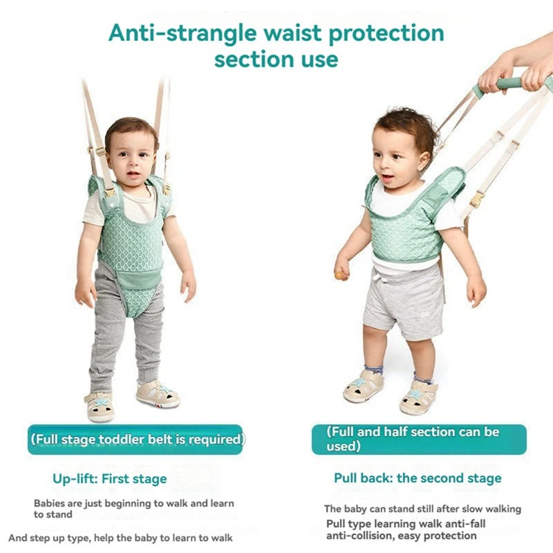 Happy Walk Asistente ajustable para niños pequeños, cinturón de soporte de seguridad para bebés, productos esenciales para el cuidado materno y infantil.