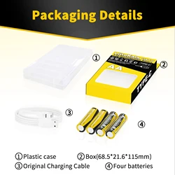 1-40pcs LiitoKala USB-T36 1.5V AA 2400mAh rechargeable li-ion battery for remote control mouse small fan Electric toy battery