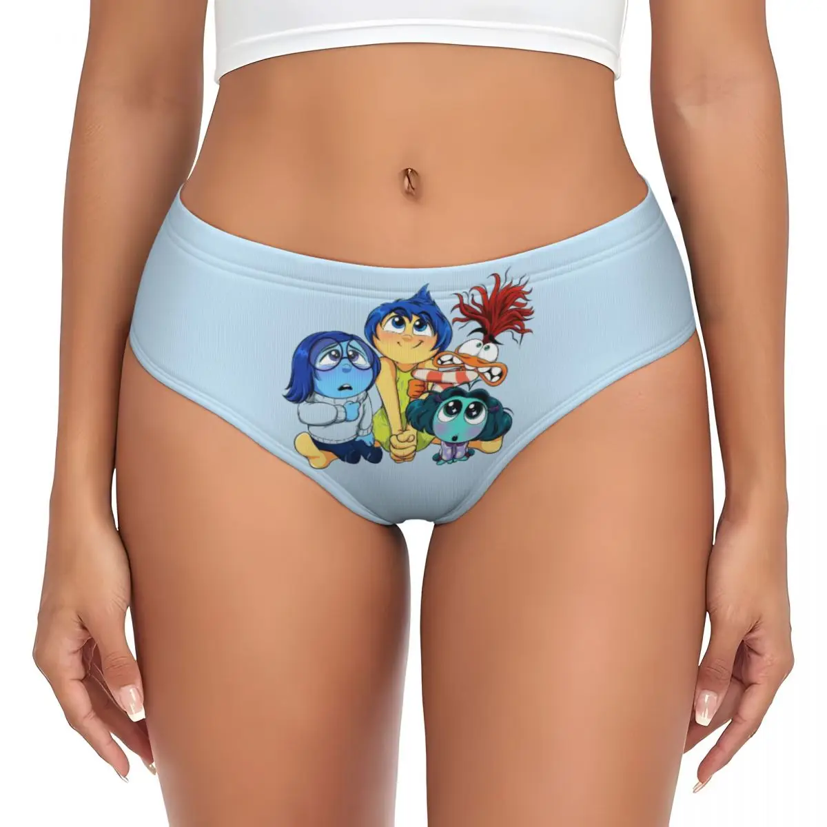 

Пользовательские обои с персонажами, аниме, короткие трусики, женское дышащее эластичное нижнее белье