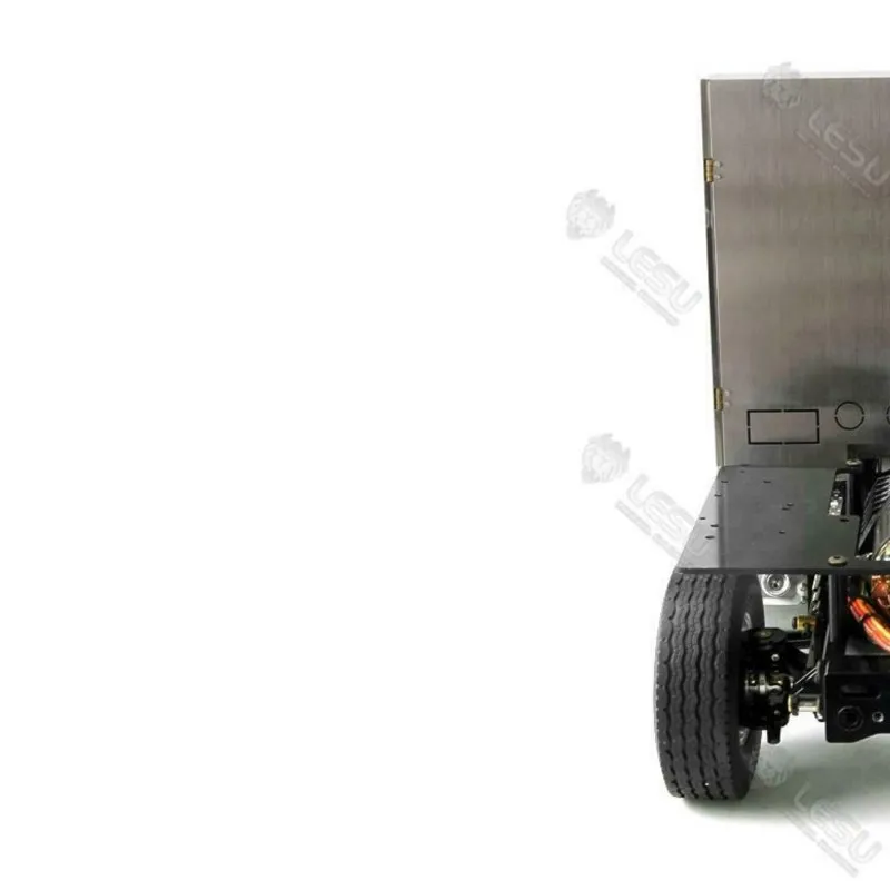 

LESU 1/14 6*6 RC Metal Chassis for Toys Tractor Truck 3363 Model Motor Servo Transfer Case for Boys TH16376