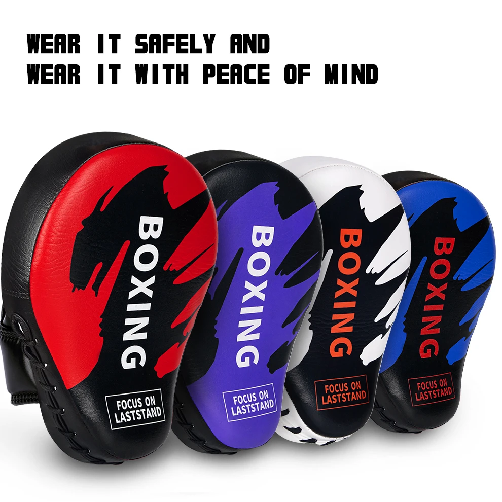 Boxer Target Children Adult Sanda Muay Thai Training Hands Handle Taekwondo Foot Target Fist Target Shield Universal Protection