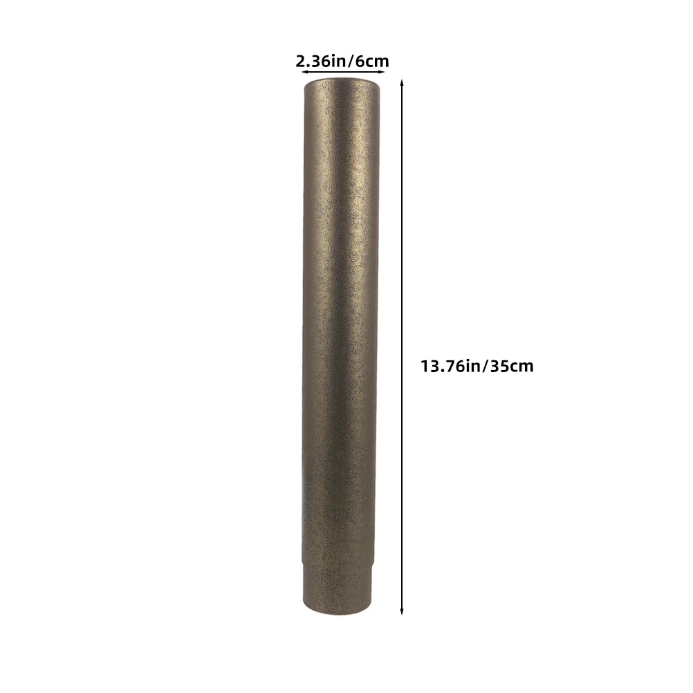 Extendable Poster Storage Tube Retractable Mailing Tube Cap for Blueprints Artwork Documents Scroll Carrier