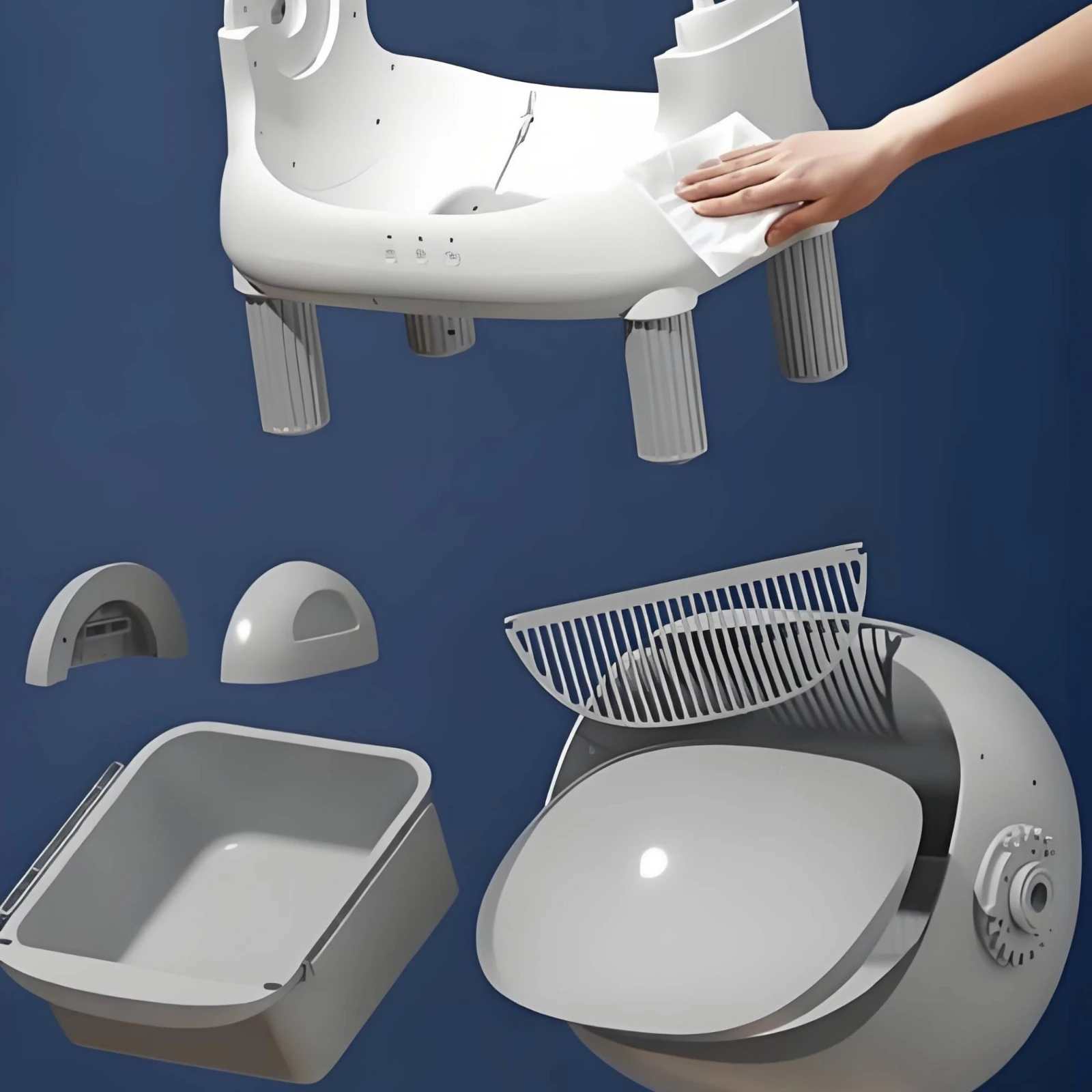 Kueta dla kota z sterowaniem p – Smart Home Living Room recenzja i cena