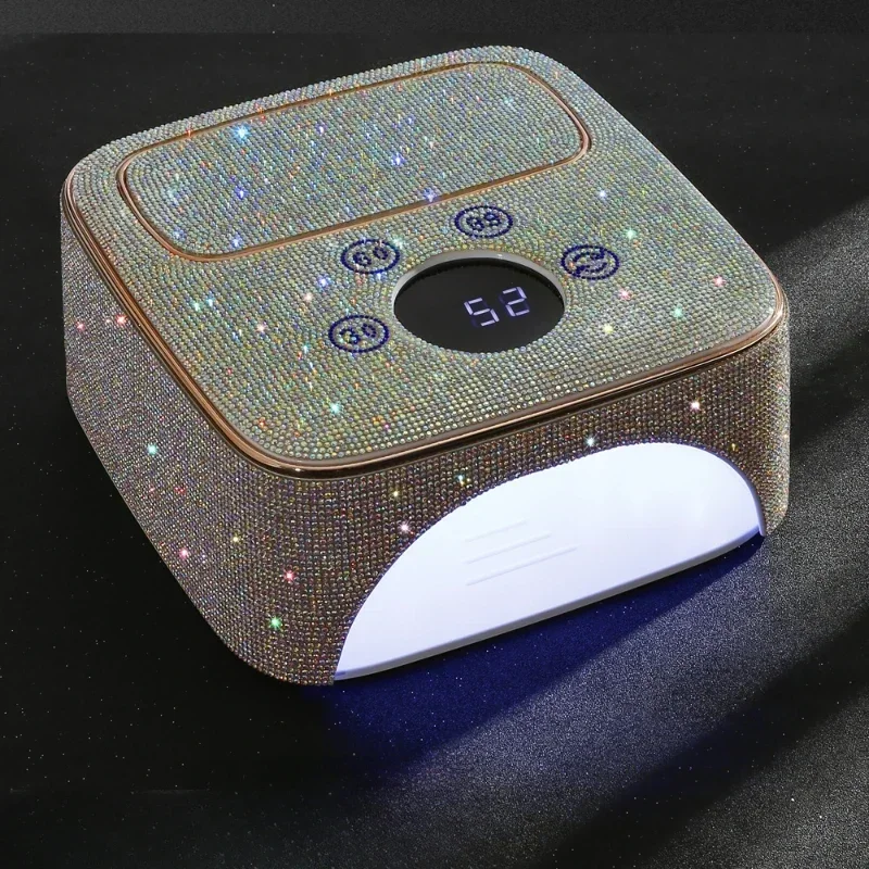 

Bling Rhinestone Diamond Curing Lamp Nail Gel Drying Lamp UV High-power Nail Polish Quick Dryer Professional LEDBeauty Lamps