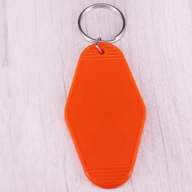 H-P Wizard World Weasleys' Wizard Wheezes porte-clés Vintage hôtel porte-clés motel porte-clés Orange cadeau de noël