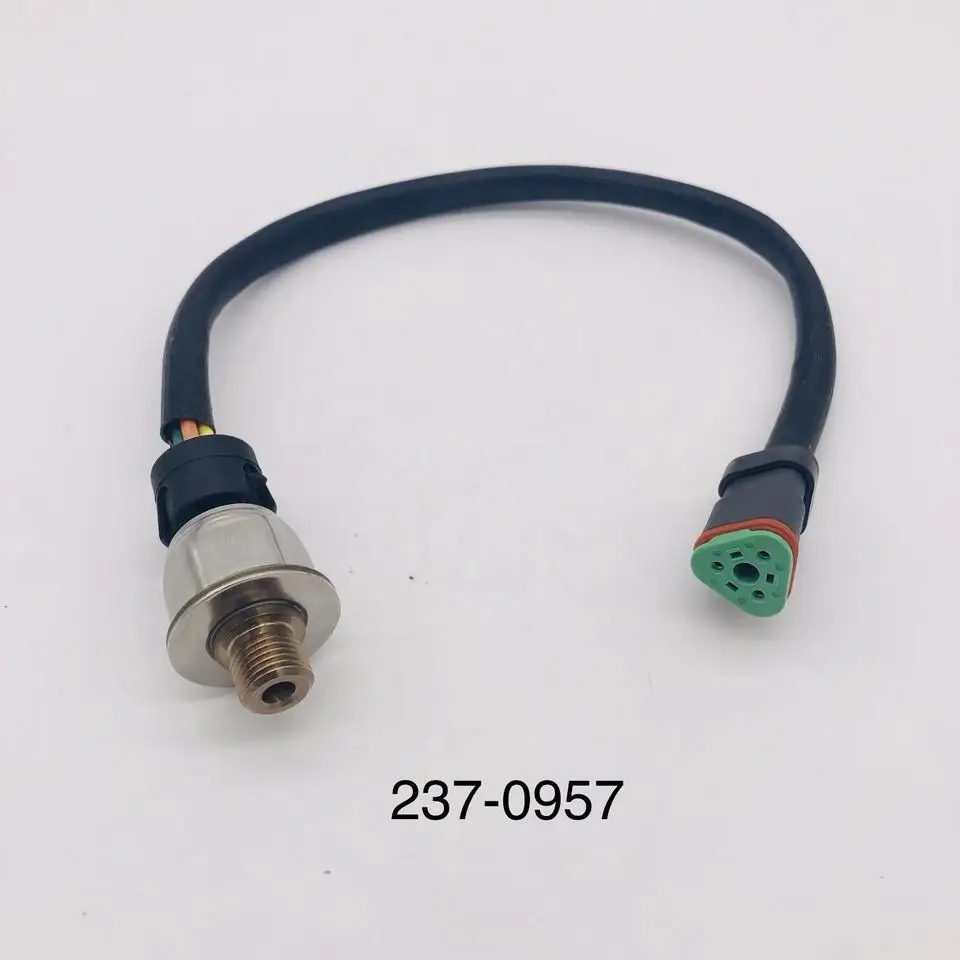 

Excavator accessories For CAT oil fuel common rail pressure sensor 237-0957 2370957 3PP6-7 15927580