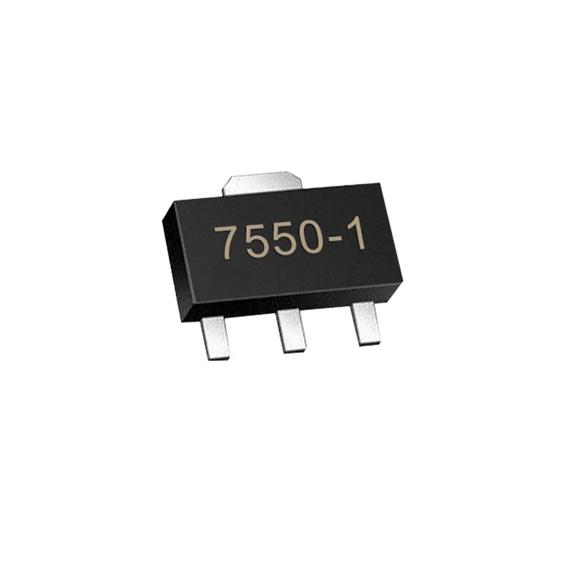 Chip voltage regulator reference chip HT7550-1 5V 30V SOT-89 screen printed 7550-1