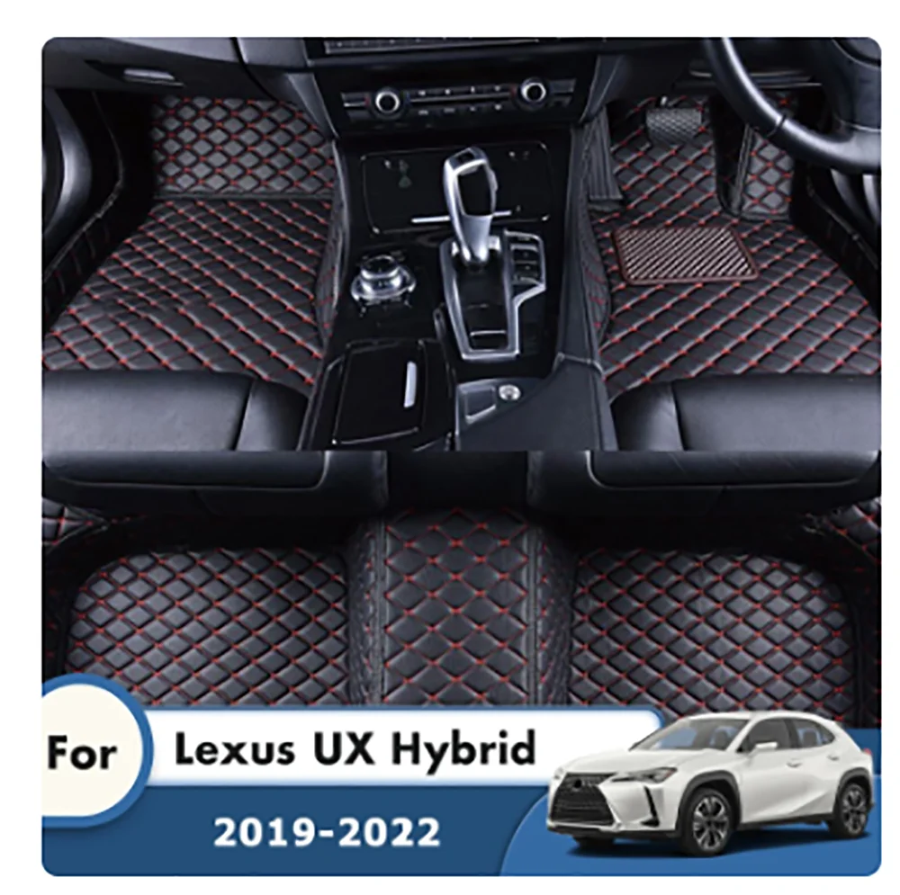 

Коврики RHD, автомобильные коврики для Lexus UX Hybrid 2022 2021 2020 2019, аксессуары для интерьера автомобиля, водонепроницаемые накладки на ножки под заказ