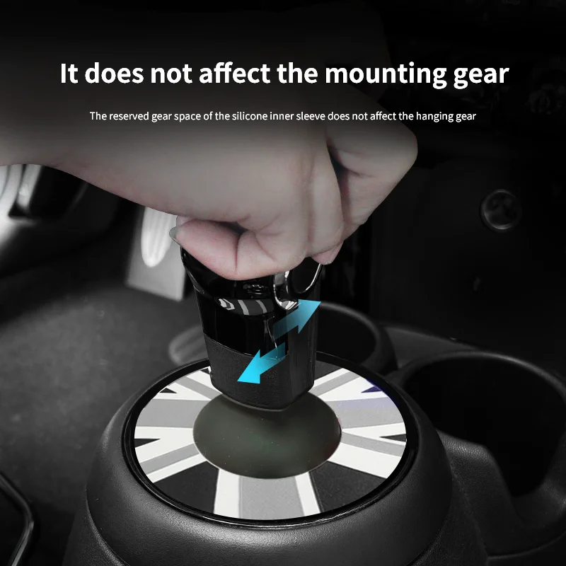 Gear Shift Lever Dust Proof Cover For Mini Cooper F56 F55 F54 F60 Countryman Clubman Car Accessories Decorative Protective Cover
