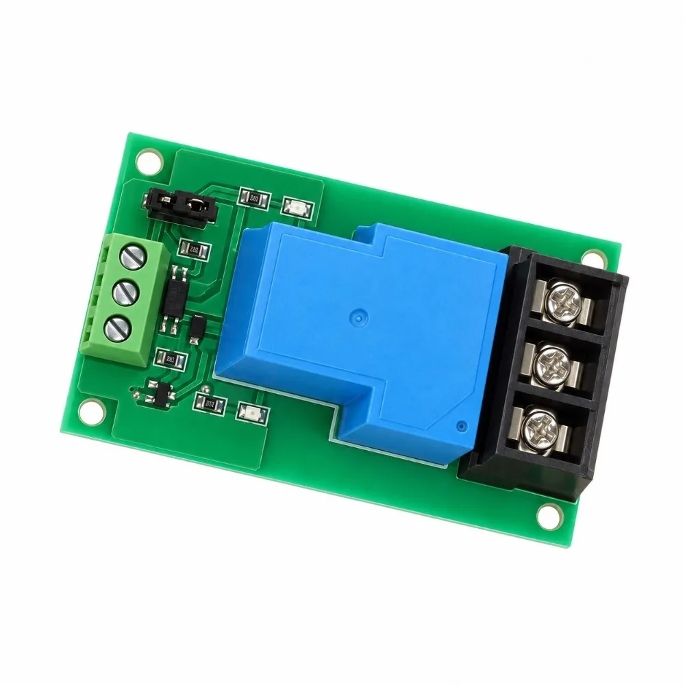 High/Low Level PP Relay Module 30A Rating 12VDC High Power Relay YYG 2 Model One Way 30A Relay Module Industrial Automation