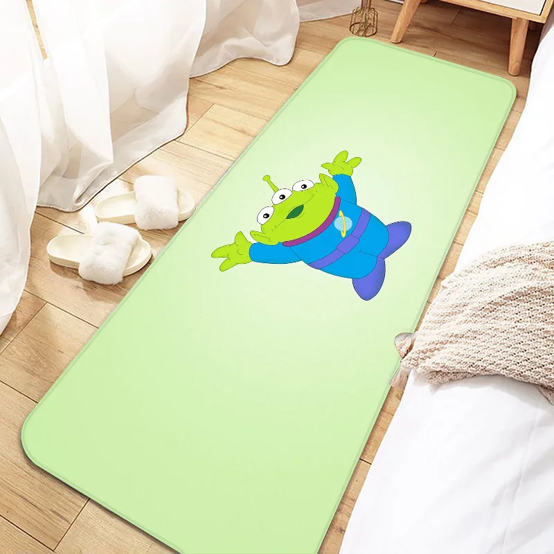 Toy Story Alien Door Mat Entrance Non-slip Doormat Washable Kitchen Carpet Living Room Hallway Rugs Bathroom Bath Door Mats