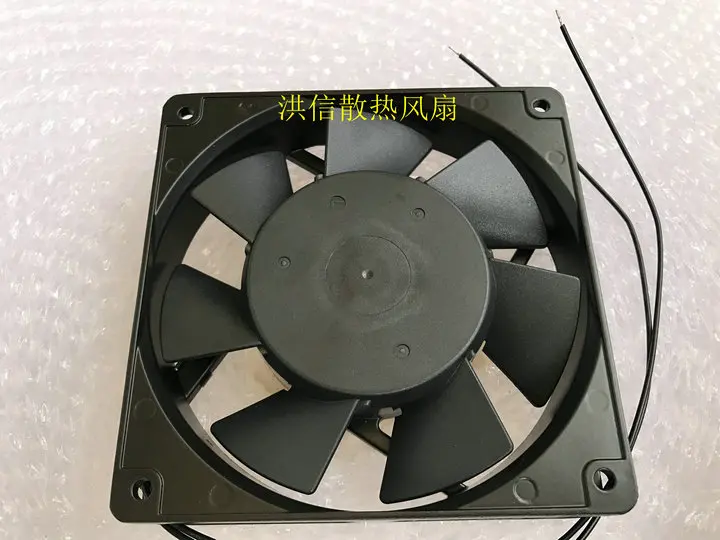 Xinruilian RAL1225B2 AC 100-125V 0.09A 120x120x25mm 2-Wire Server Cooling Fan