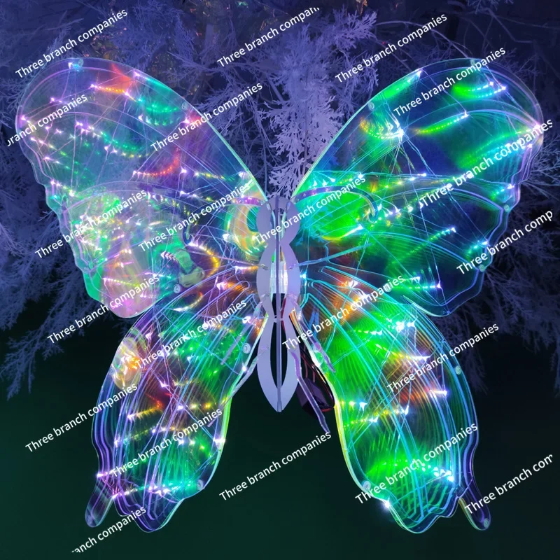 Symphony PET luminous butterfly ornament advanced sense lamp