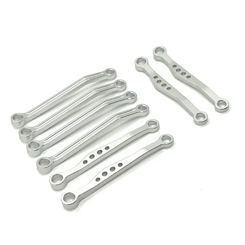 WPL C64 C64-1 Metal Chassis Link Rod Pull Rod Set 1/16 RC Car Upgrade Parts Accessories