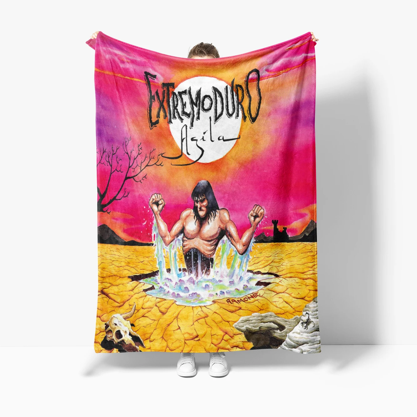 E-ExtremoduroS Spanish Hard Rock Band Blanket,Soft Warm For Bedroom Sofa Picnic Throw Blanket Cover Outdoor Leisure Nap Gift