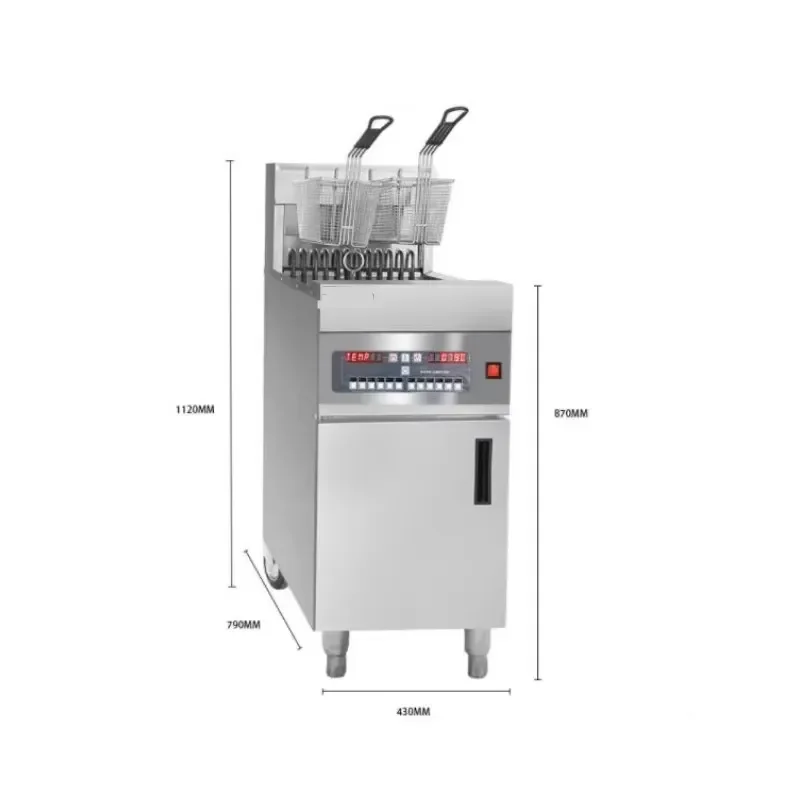 SFW Certificate Made in China Semi Automatic Machine Pressure Fryer Freidora a Presion for 100G Dough