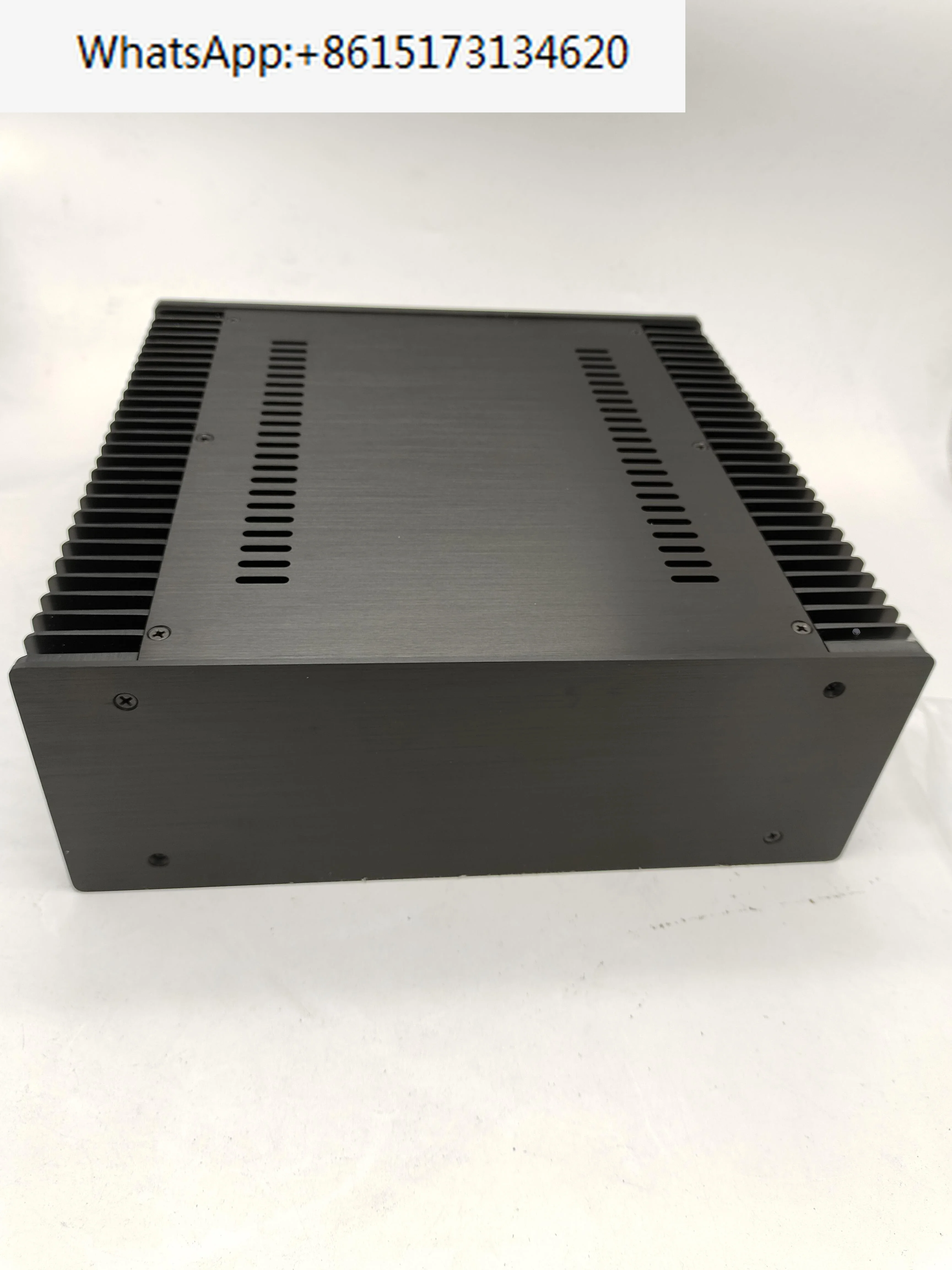 Aluminum Class A Amplifier DIY Chassis both sides heatsink Power Amp Case DIY Enclosure HIFI Audio Install housing 320*120*315MM