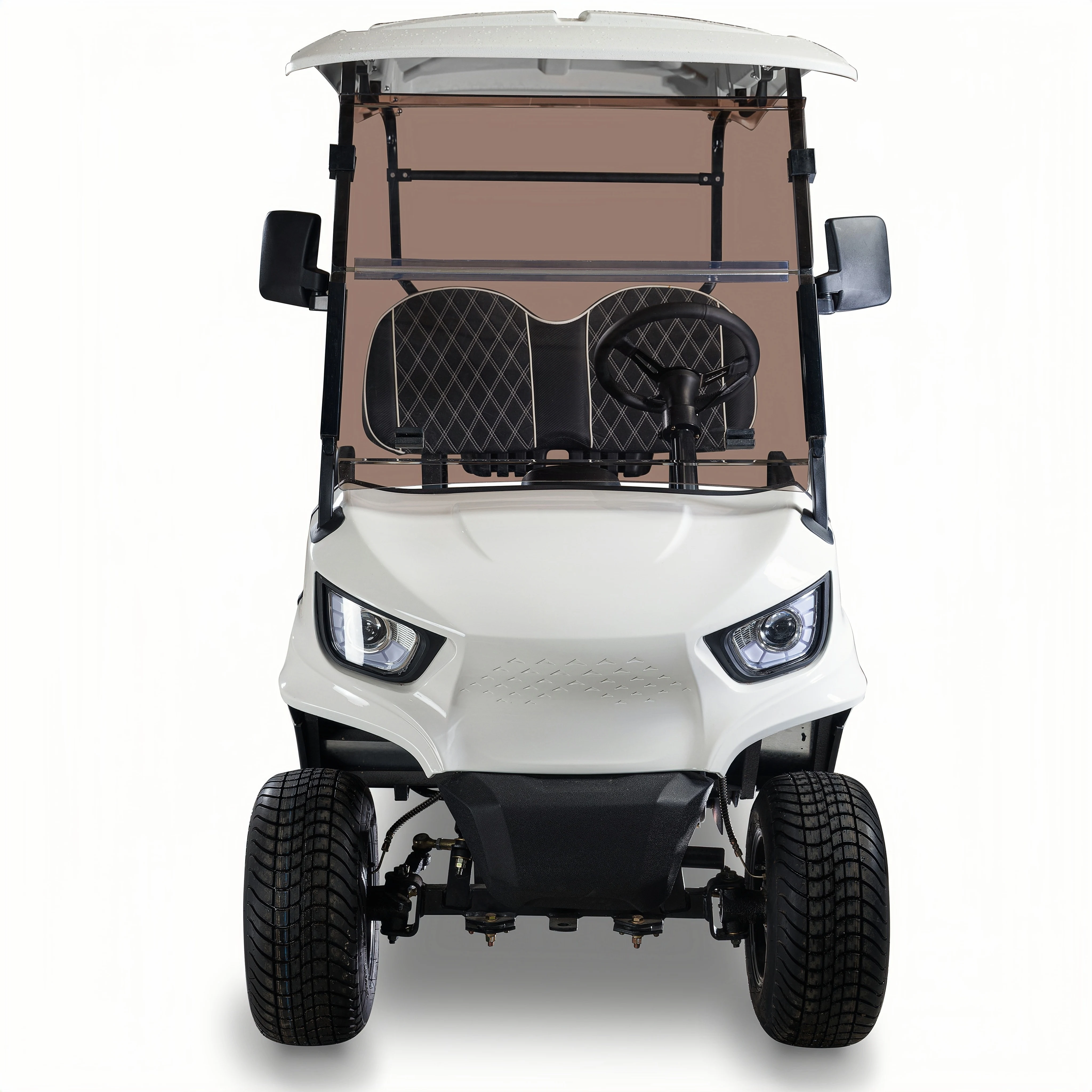 Black Custom Free Design Lifted Golf Cart Seats 4X2 Electric Gas Gasoline off Road Club Car