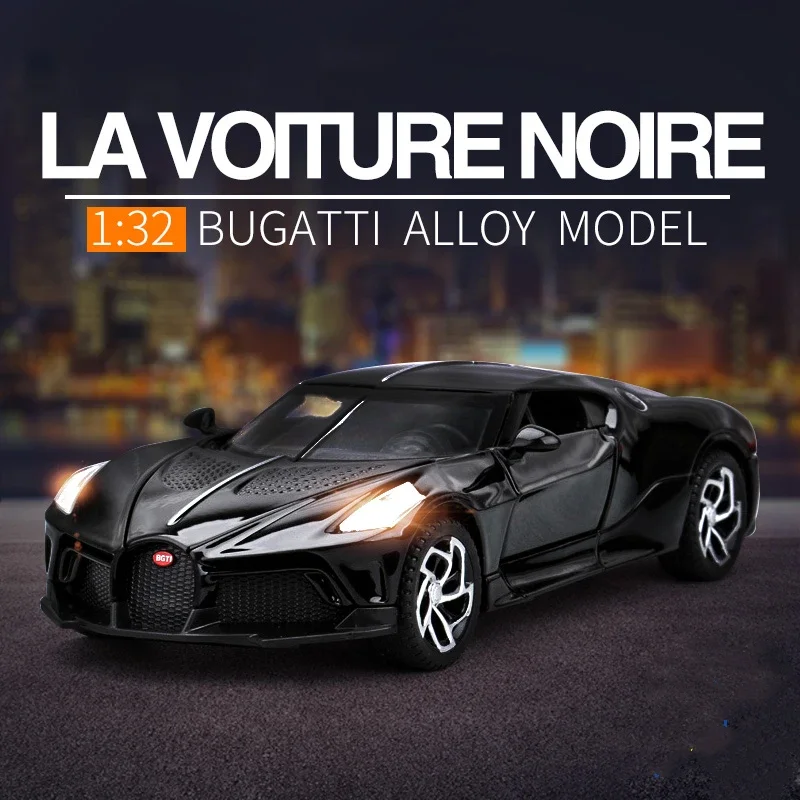 1:32 Bugatti La Voiture Noire die cast alloy car model Global Limited Edition edition collectibles toys