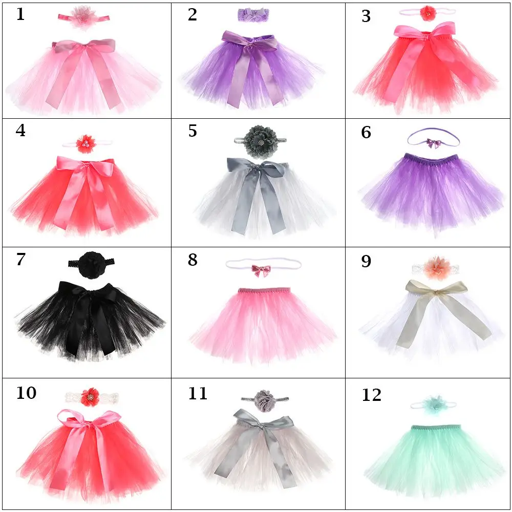 Newborn Photography Accessories Costume For Babies Princess Baby Tutu Skirt Photography Accessories For Newborns