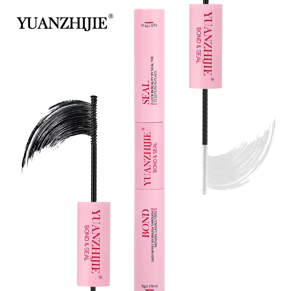 

YUANZHIJIE Long-lasting Strong Hold Segmented Lash Glue 2 in 1 Upgrade Type Bond and Seal Beauty Wakeup Eyelash Makeup Tools