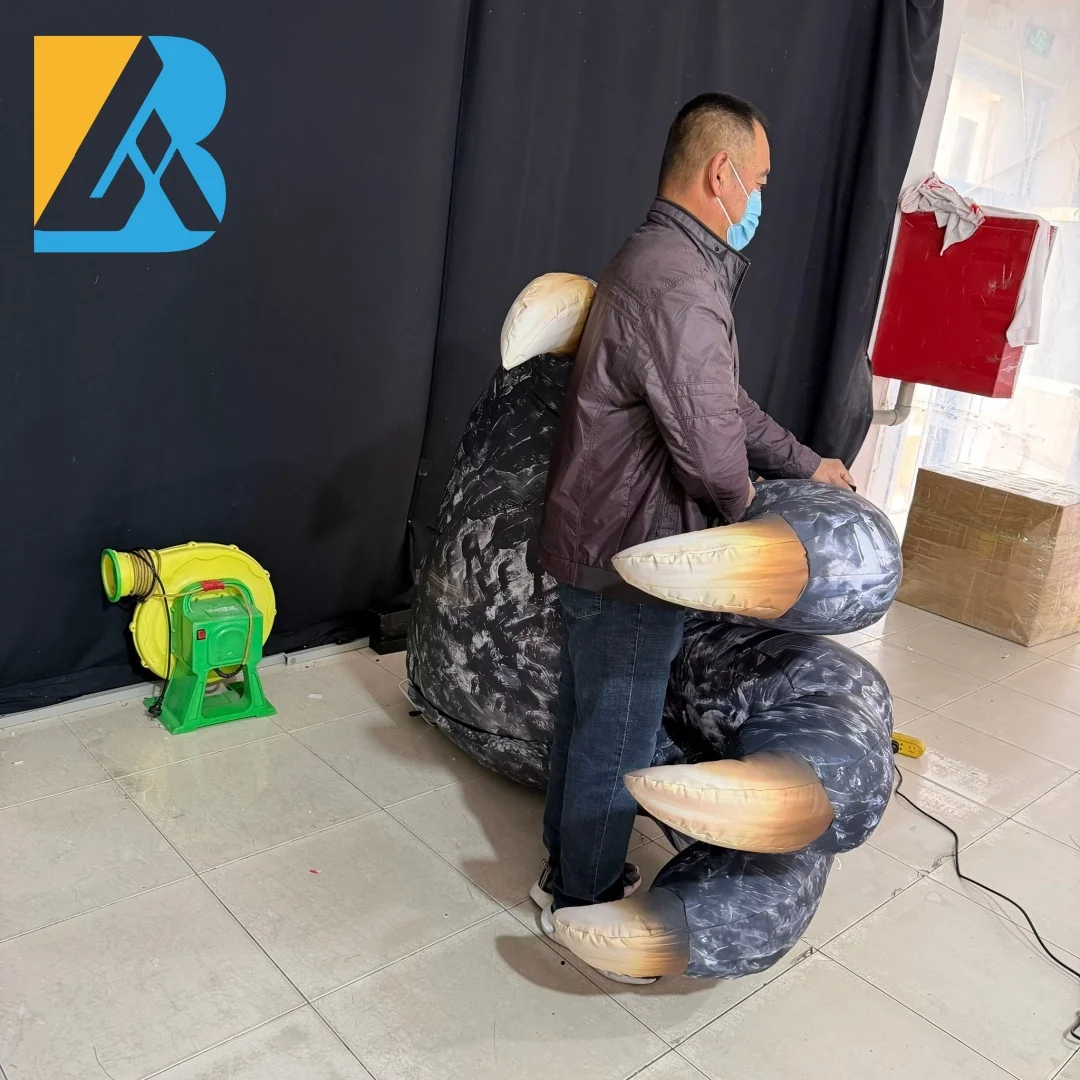 Maßgeschneiderte Event-Party-Versorgung, riesige aufblasbare Monsterhand für Bühnen-Selfie-Spielzeug