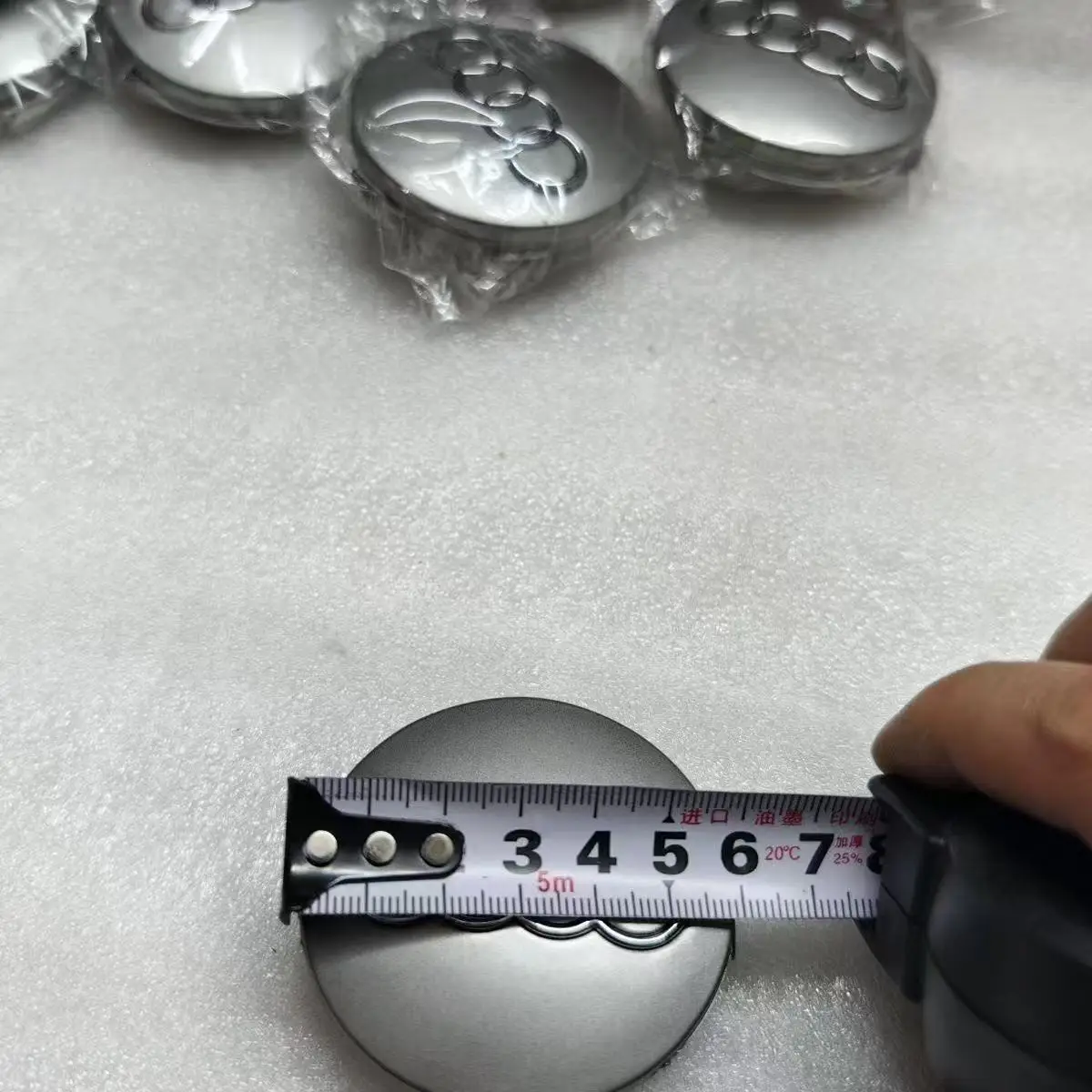 

4pcs Set Audi Car Wheel Center Caps 60mm 61mm 69mm 68mm Styling Hub Covers Compatible with A3 A4 A5 A6 A7 A8 S4 S6 4B0601170