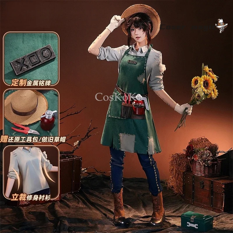 لعبة الهوية الخامس إيما وودز البستاني تأثيري حلي موحدة هالوين كرنفال حفلة عيد الميلاد لعب دور الملابس الملابس