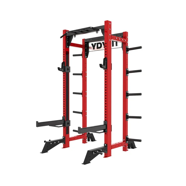 

Multi-functional Fitness Equipment Strength Training Power Rack Cage Standing Squat Rack With Weight Lifting Training