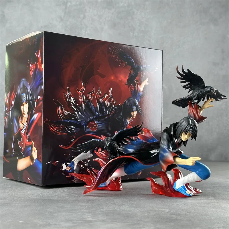 반다이 나루토 수제 LZ 샤오 조직 유즈히 보지 나인 테일 GK 애니메이션 수제 조각상 애니메이션 주변 모델