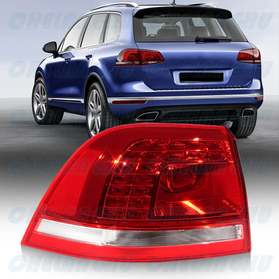 

For VW Touareg European version 2011 2012 2013 2014 2015 2016 2017 2018 Left Outer Side Car LED Tail Light Rear Lamp Brake Light
