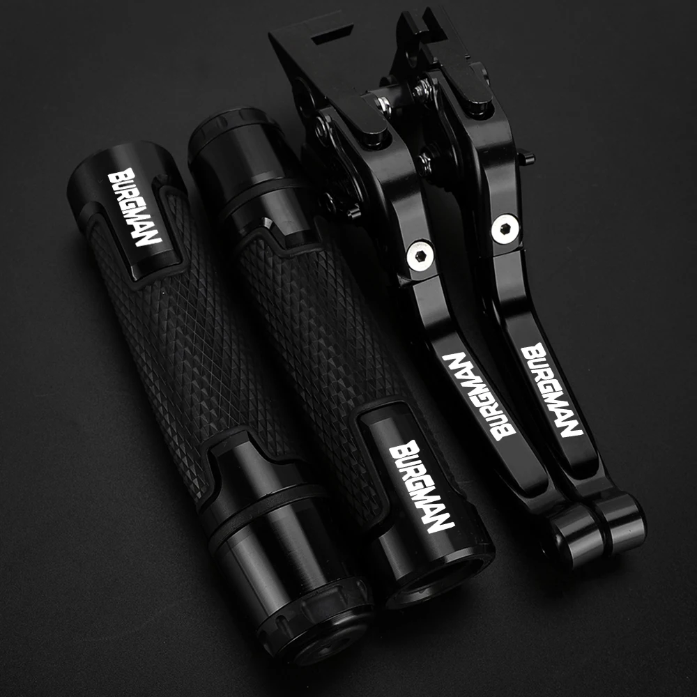 

Motorcycle Brake Clutch Levers Handlebar Handle bar Hand Grips For SUZUKI BURGMAN 650 400 125 200 Burgman650 2013-2022 2023 2024