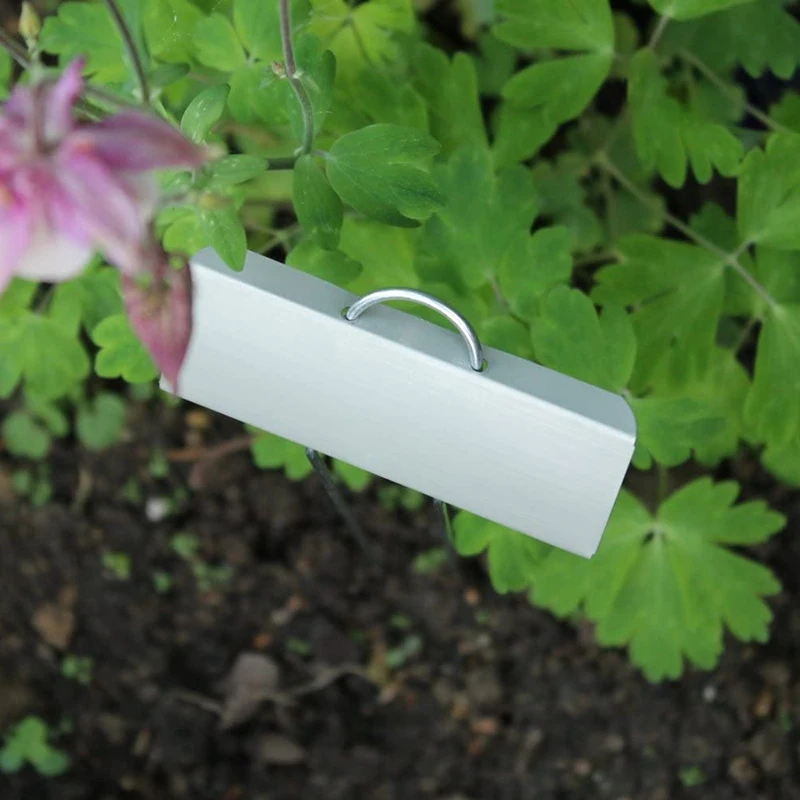 A67P-25 Packs Of Metal Plant Labels, Garden Flower Potted Plant Signs, Waterproof Plant Sign