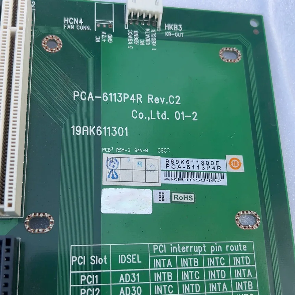 Pca-6113P4R REV.C2 para Backplane Advantech