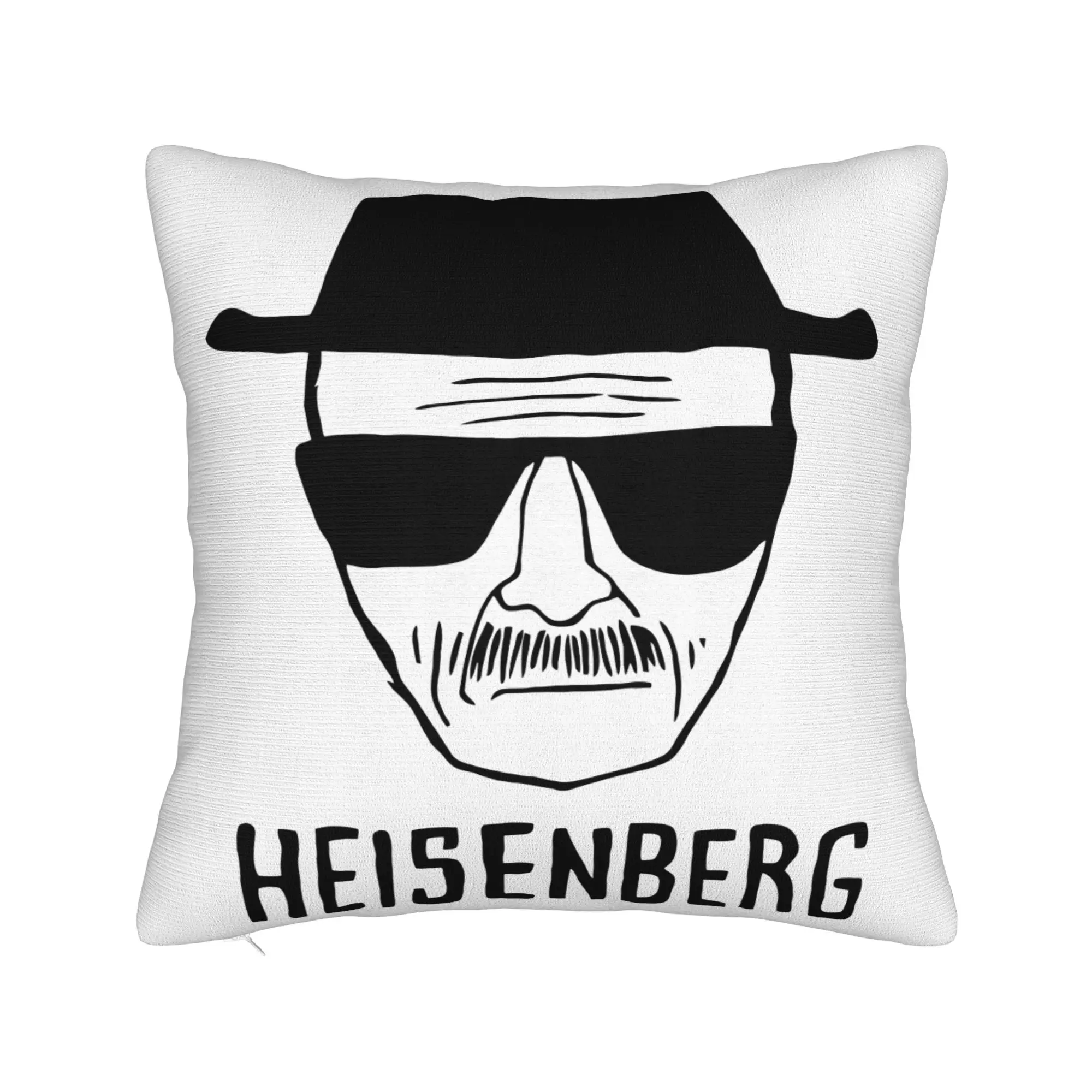 Breaking Bad Square Pillow Cases Heisenberg Walter White Cushion Covers Novelty Zipper Decor Pillowcase for Home 18