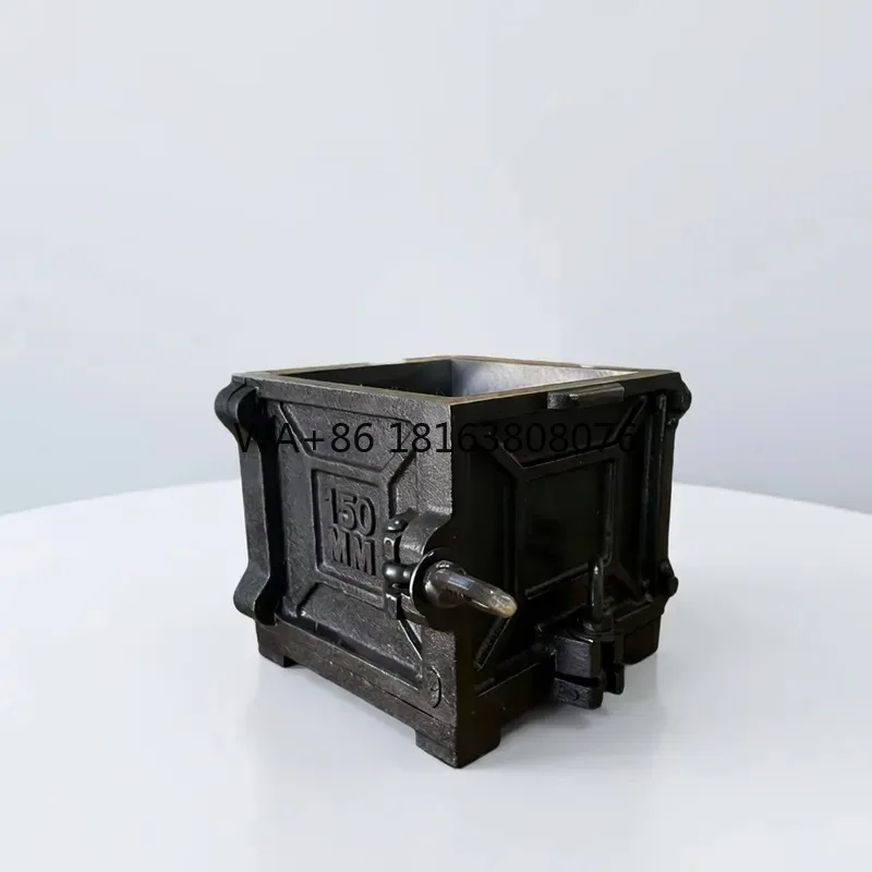 Cement Mortar Cubic Cast Iron Mold 150*150*150mm Mortar Cube Mould Concrete Testing