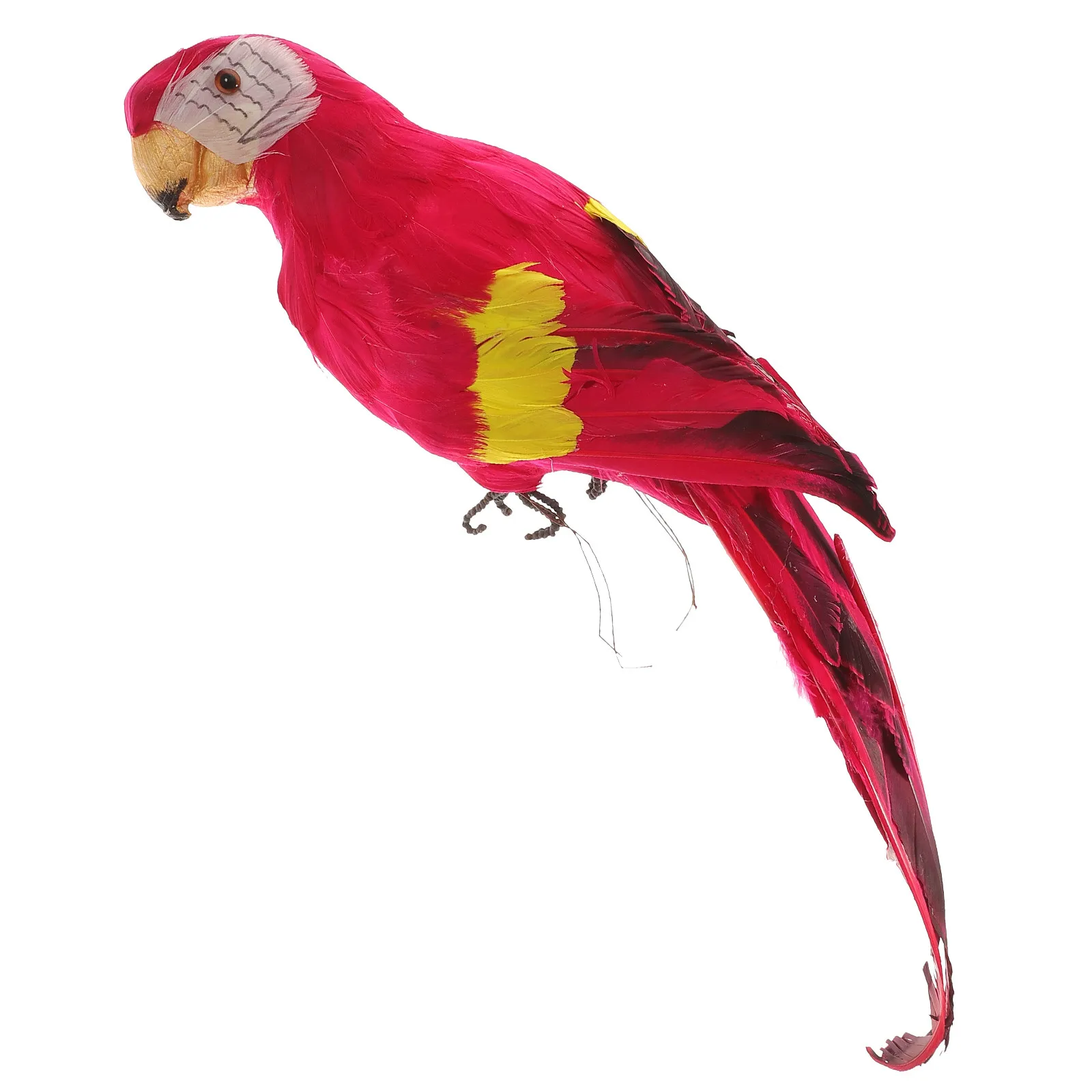 

Очаровательная садовая статуэтка попугая: реалистичный дизайн, приятная на ощупь, устойчивая к выцветанию, для улицы, декор для сада и ландшафта