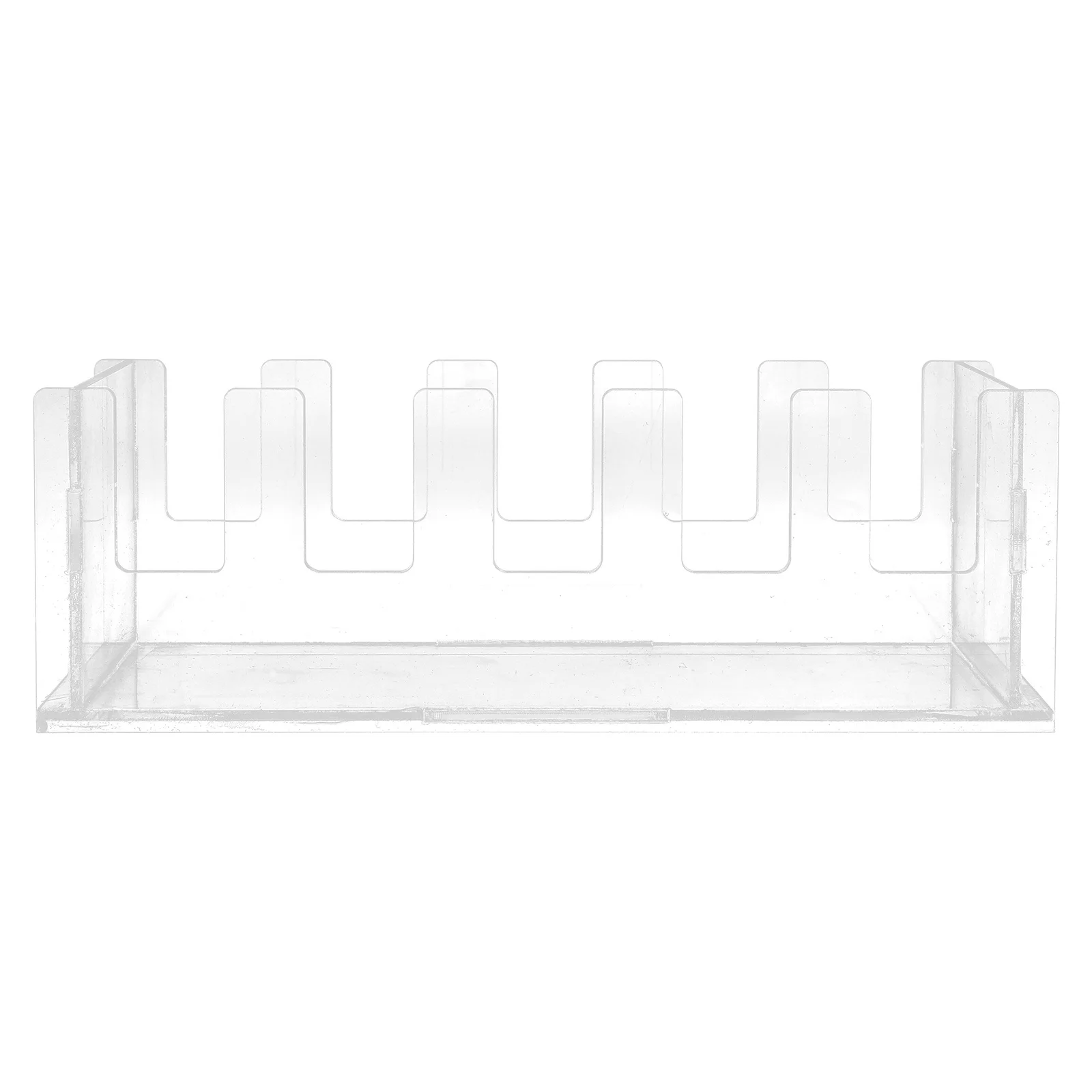

Laboratory Glass Petri Dish Rack Holder Lab Dish Drying Stand Clear Acrylic Display Stand for Organizing Storing Petri Dishes in