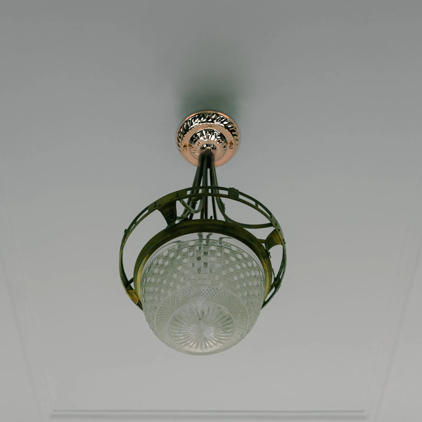 Heavy Chandelier Rings Plant Hanger Sturdy Hook Plate Delicate Lamp Holder Ceiling Iron Light