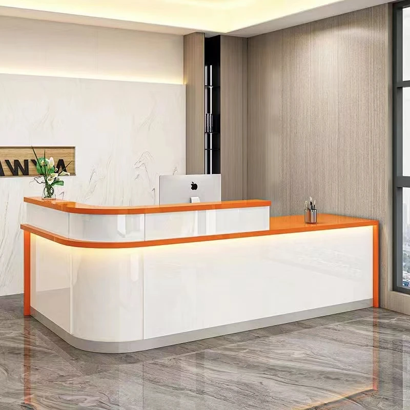 Advisory Cabinet Reception Desk Supermarket Information Restaurant Modern Reception Desk Banco Counter Escritorio Bar Furniture