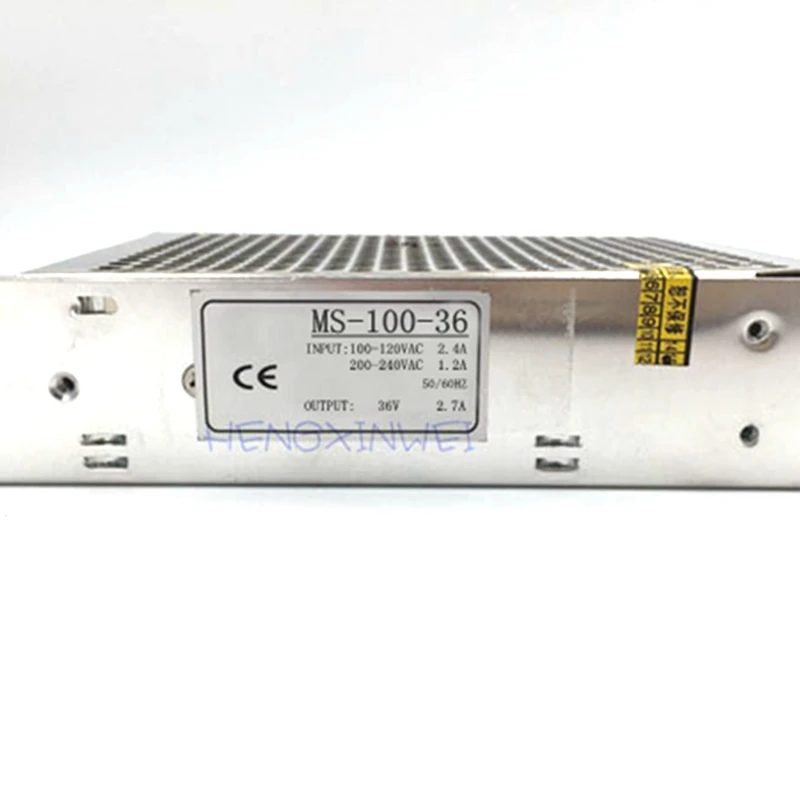 

ms-100-5 ms-100-12 ms-100-15 ms-100-24 ms-100-36 ms-100-48 100W Single Switching Power Supply Unit Mini Size AC DC Converter
