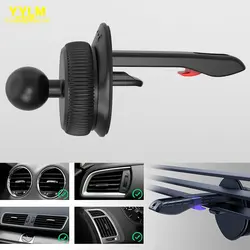 Universal Car Phone Holder Base 17MM Ball Head for Car Air Vent Cell Phone Holder Mount Magnetic Car Air Outlets Phone Support