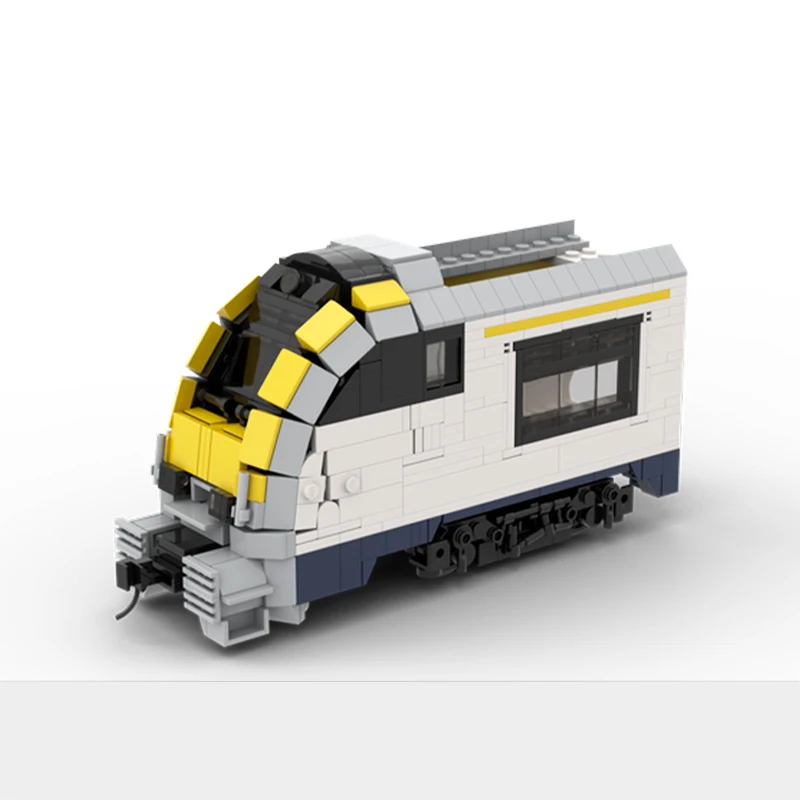 Railway Electric Train 08 Class Passenger Locomotive Carriage Sets MOC Building Blocks Assembly Model Creative Kid's Bricks Toys